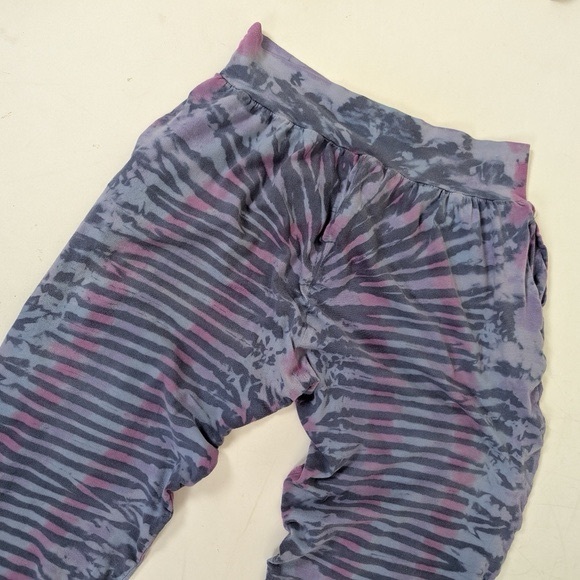 Tye Dye Harem Pants Karma Circle Parachute Pantaloons Baggy Relaxed Fit - Picture 2 of 5